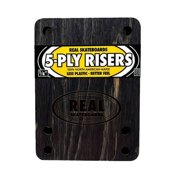 Real - Real 5-Ply Risers 1/4"