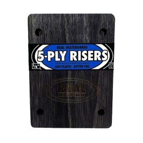 Real - Real 5-Ply Risers 1/4" Real - Real 5-Ply Risers 1/4"