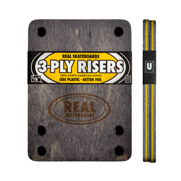 Real - Real 3-Ply Risers 1/8" Real - Real 3-Ply Risers 1/8"