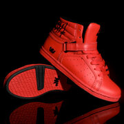 Supra - Supra - Suprano High (Red Deathwish) Sko