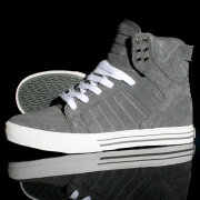 Supra - Supra - Skytop (Grey Suede) Sko