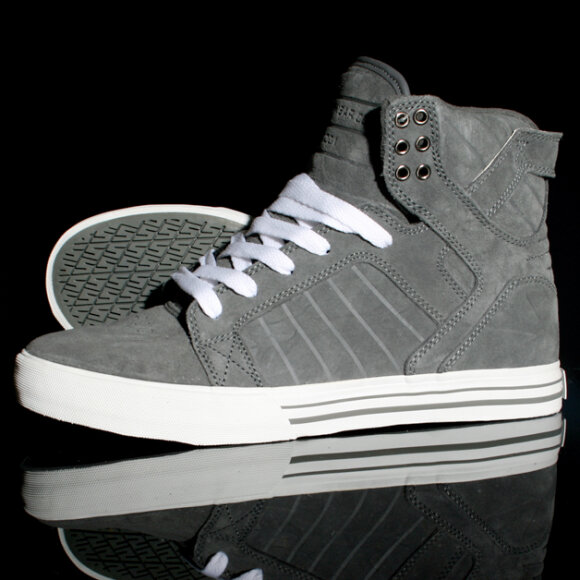 Supra - Supra - Skytop (Grey Suede) Sko