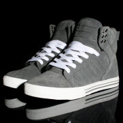 Supra - Supra - Skytop (Grey Suede) Sko