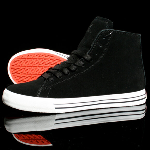 Supra - Thunder Hightop (Black Suede) Sko