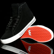Supra - Thunder Hightop (Black Suede) Sko