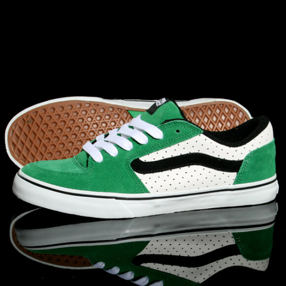 Vans - TNT 4 (Green/White) Sko