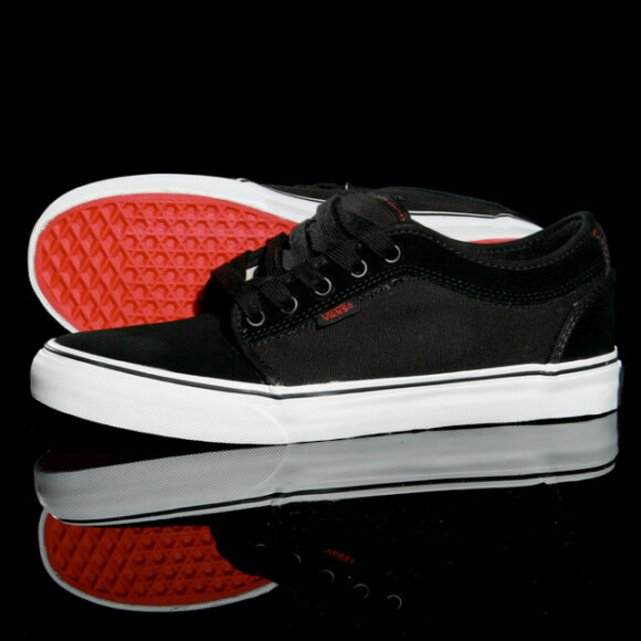 Vans - Chukka Low (4ever/Blk/Red) Vans - Chukka Low (4ever/Blk/Red)