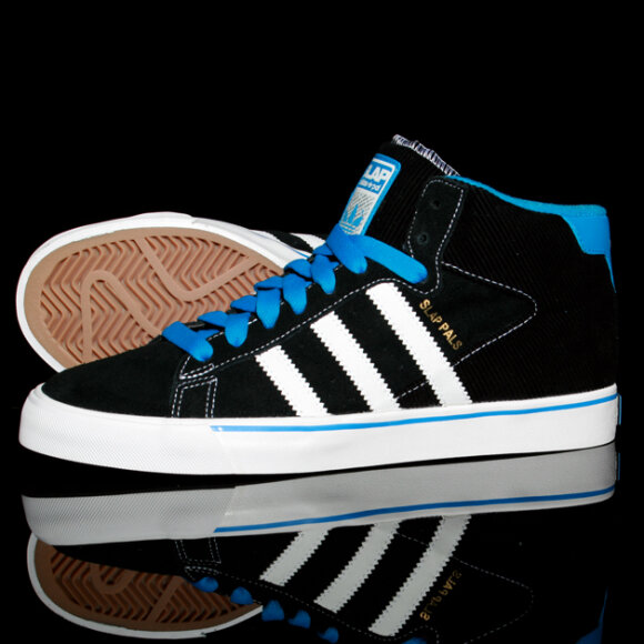 Adidas Skateboarding - Campus Vulc Mid (Black/White/Pool)