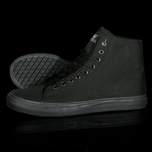 Supra - Thunder Hightop (Black Canvas) Sko