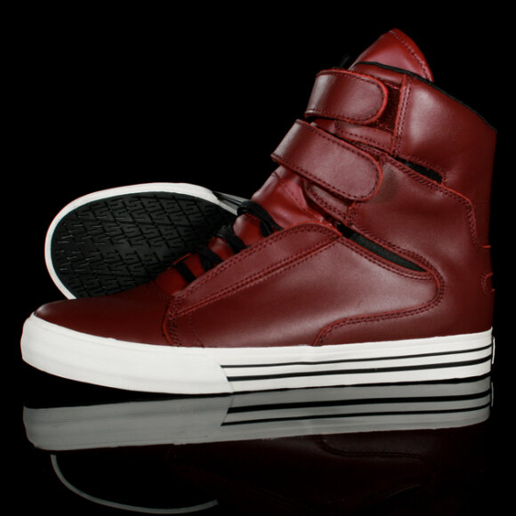 Supra - TK Society (Burgundy Leather) Sko