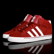 Adidas Skateboarding - Campus Hi (Cardinal/White)