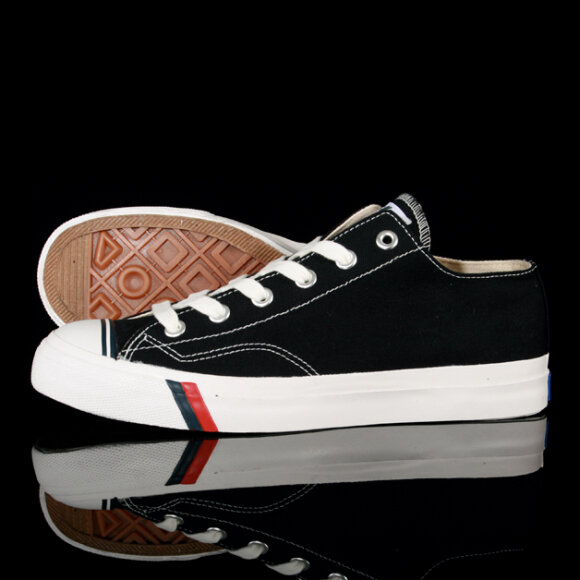 Pro Keds - Royal Lo (Black/White/Canvas)