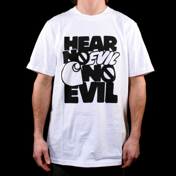 Carhartt - No Evil T-Shirt (White/Black) Carhartt - No Evil T-Shirt (White/Black)