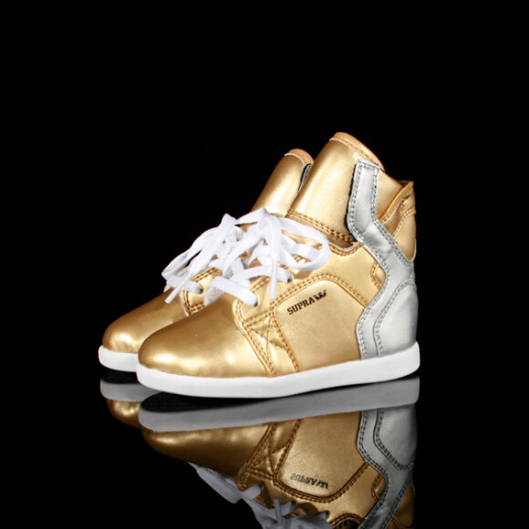 Supra - Baby Skytop (Gold/Silver)