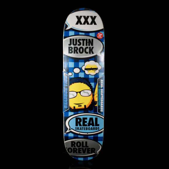 Real - Real - Justin Brock (Icon Series) Skateboard