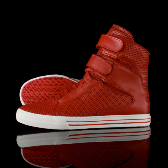 Supra - TK Society (Red Perferated Leather) Supra - TK Society (Red Perferated Leather)