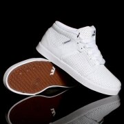 Supra - Supra EE Diablo (White/Perferated) Sko Supra - Supra EE Diablo (White/Perferated) Sko