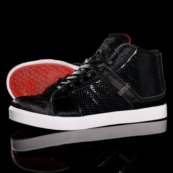 Supra NS - Supra Indy (Black Pony Fur) Sko