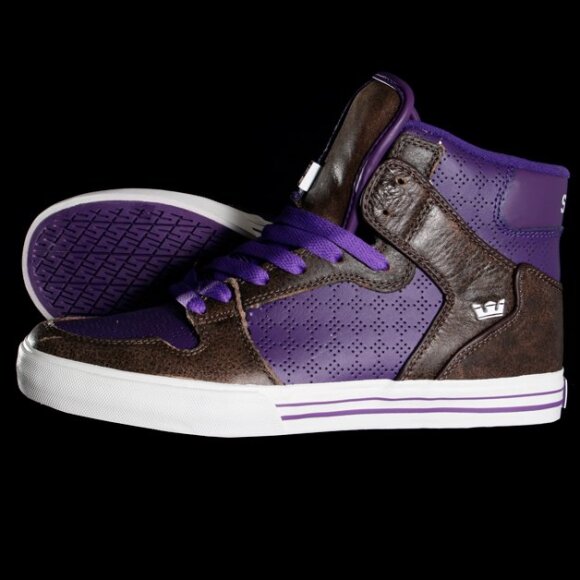 Supra - Vaider High (Brown/Purple)