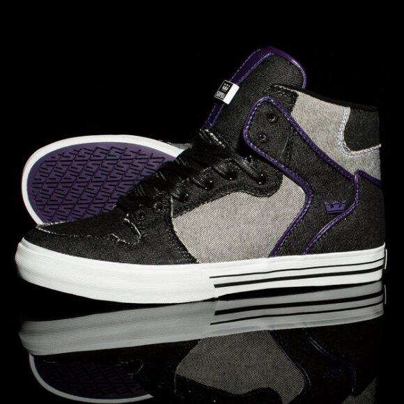 Supra - Vaider High (Purple Denim)