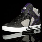 Supra - Vaider High (Purple Denim)