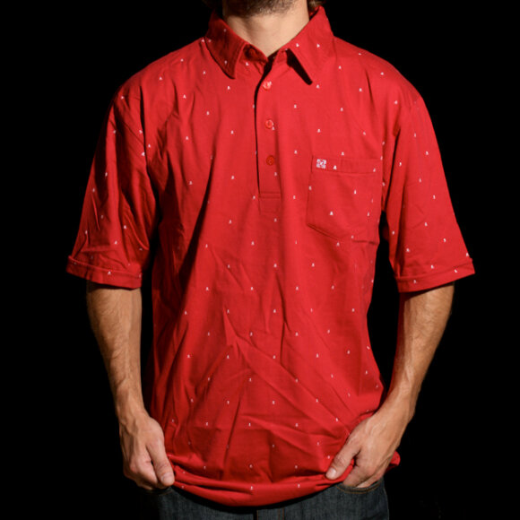 KR3W - EE Chopper Polo (Red)