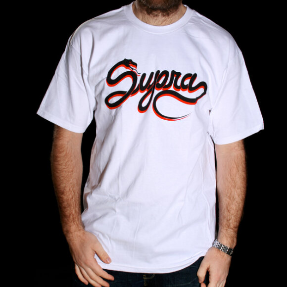 Supra - Supra Slither T-Shirt (White) Sko Supra - Supra Slither T-Shirt (White) Sko
