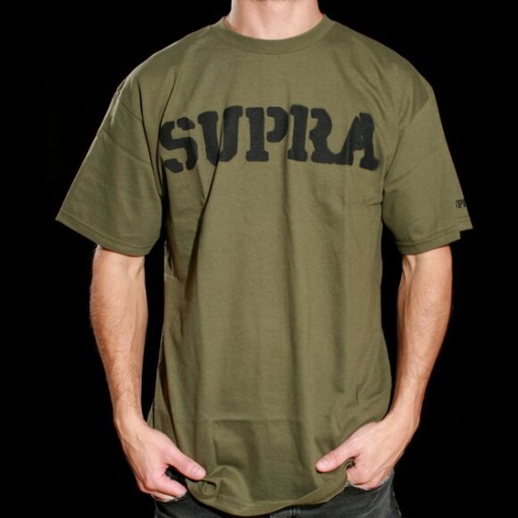Supra - Overspray T-Shirt (Military)
