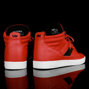 Supra - Bandit Mid (Red Leather)