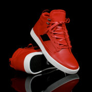 Supra - Bandit Mid (Red Leather)